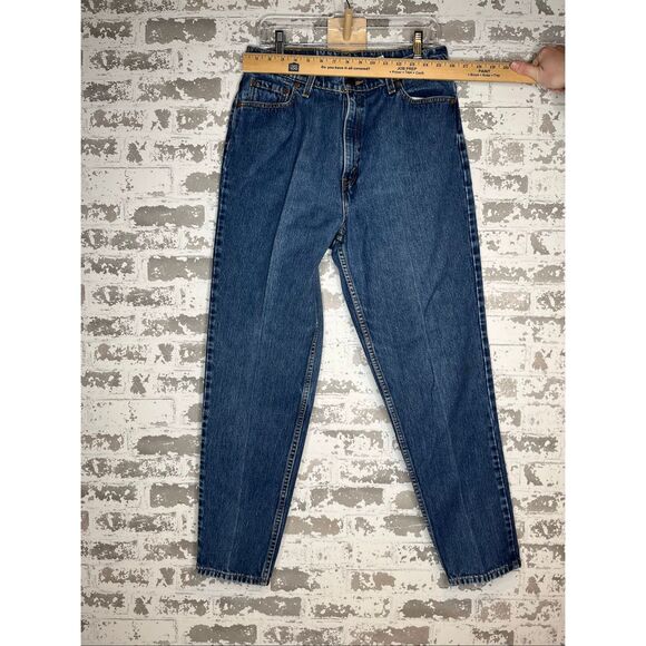 Levis | women vintage 512 slim fit tapered denim jeans - Picture 5 of 8